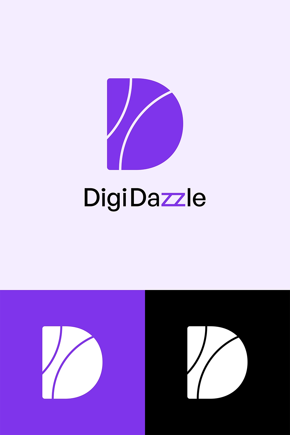 DigiDazzle - Branding Identity Design Project